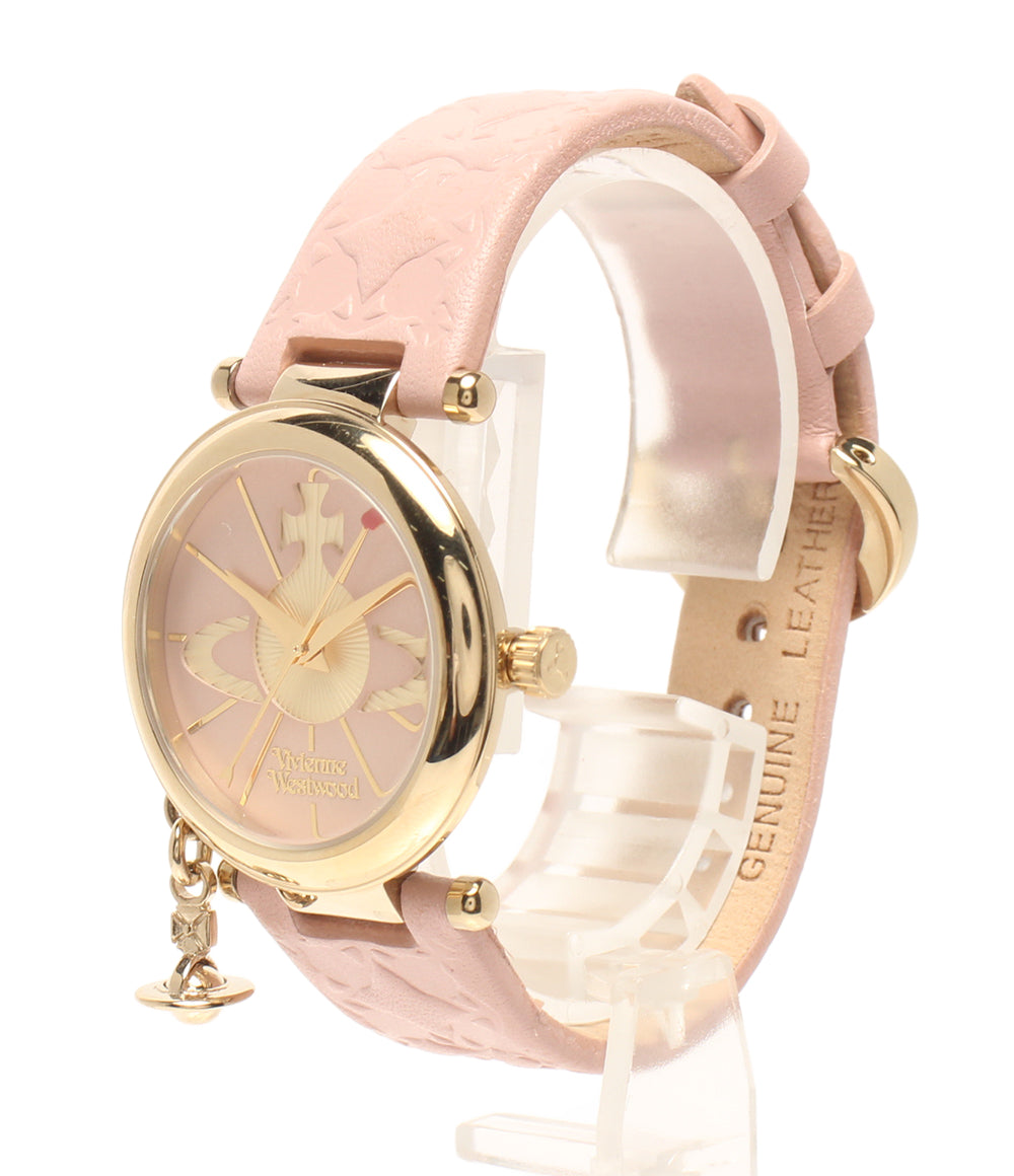 Vivienne Westwood 腕時計 クオーツ ピンク VV006PKPK レディース ヴィヴィアンウエストウッド