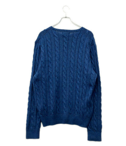 美品 POLO RALPH LAUREN 長袖 ニット メンズ SIZE L ポロ・ラルフローレン