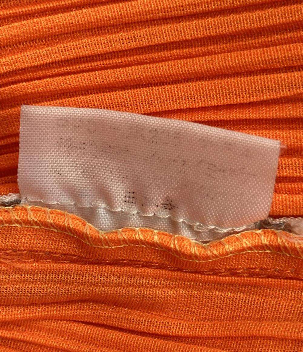 PLEATS PLEASE 長袖シャツ ブラウス ハイネック プリーツ レディース