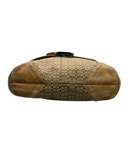 COACH ショルダーバッグ 斜め掛け キャンバス ミニシグネチャー 6377 レディース コーチ