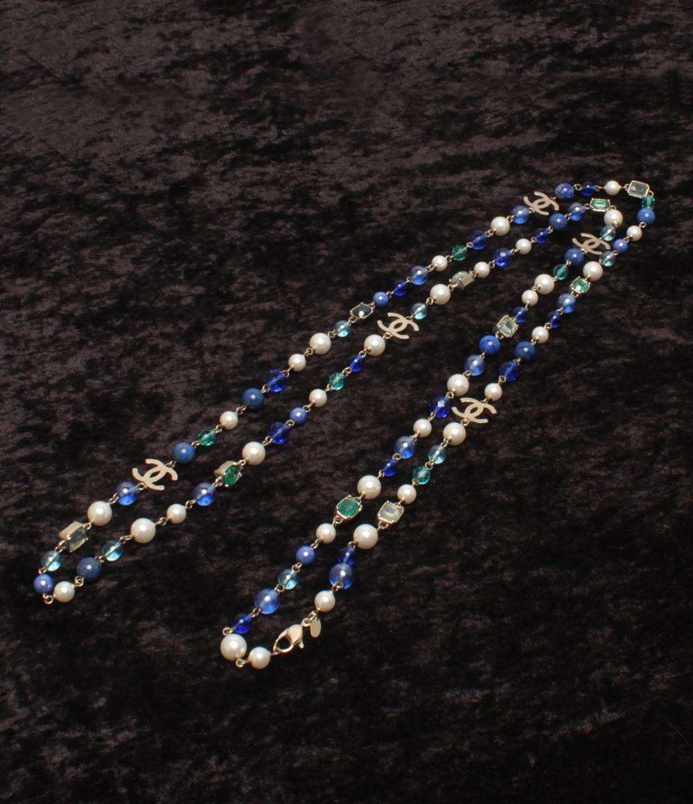 CHANEL ロングネックレス 07A フェイクパール レディース シャネル