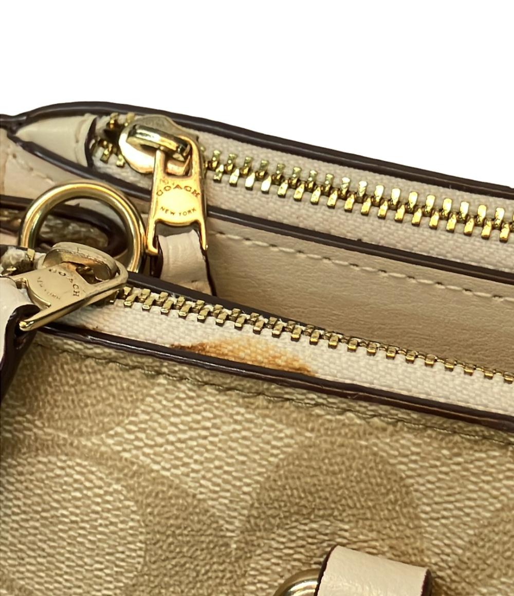 コーチ 2WAY ハンドバッグ ショルダーバッグ 斜め掛け シグネチャー F73669 レディース COACH