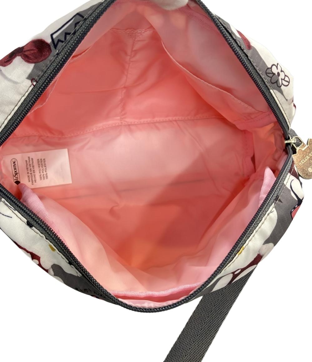 レスポートサック ハローキティ ショルダーバッグ 斜め掛け 総柄 レディース LeSportsac HELLO KITTY