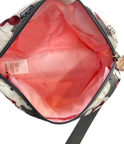 レスポートサック ハローキティ ショルダーバッグ 斜め掛け 総柄 レディース LeSportsac HELLO KITTY