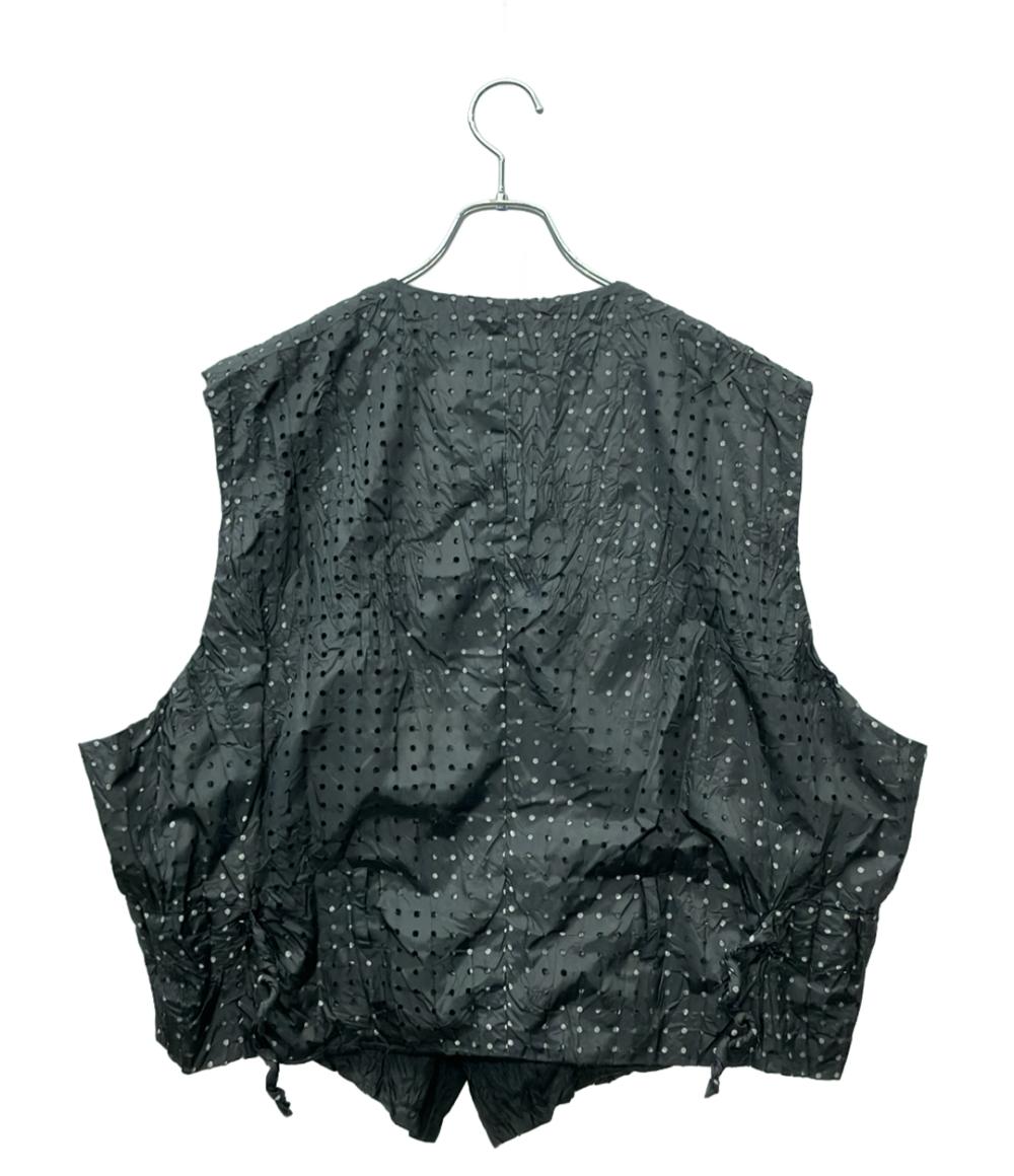 ISSEY MIYAKE MEN パンチング加工 ジレ メンズ SIZE M イッセイミヤケ メン