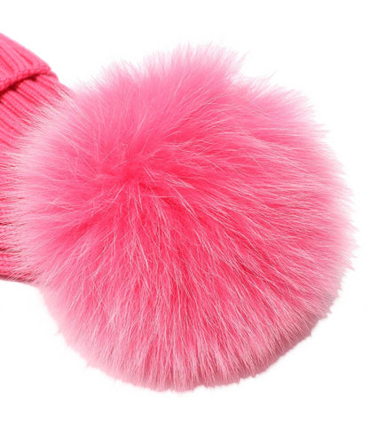 美品 MONCLER ニット帽 レディース モンクレール