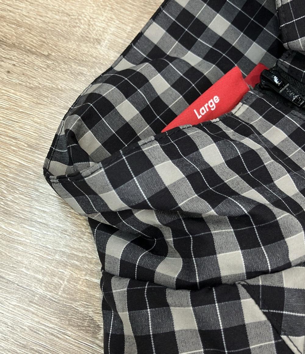 Supreme トラックジャケット 25AW チェック柄 plaid track jacket ストリート メンズ SIZE L シュプリーム