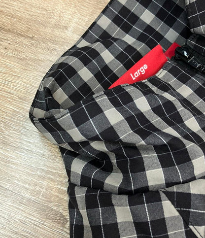 Supreme トラックジャケット 25AW チェック柄 plaid track jacket ストリート メンズ SIZE L シュプリーム