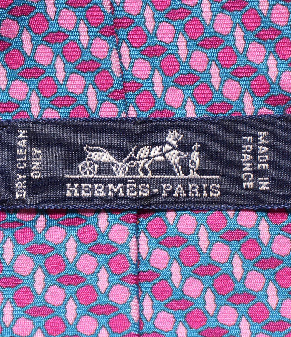 エルメス ネクタイ シルク100％ メンズ HERMES