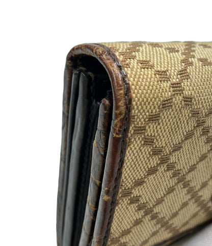 GUCCI 長財布 ディアマンテ柄 ホースビット 245756 3661 レディース グッチ