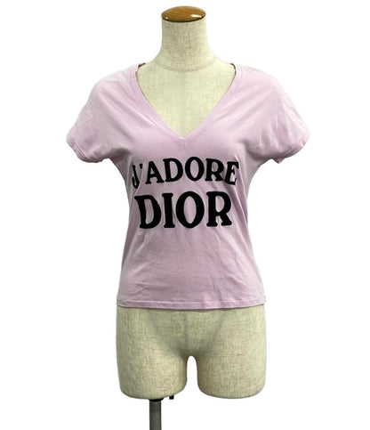 美品 クリスチャンディオール フレンチスリーブTシャツ ガリアーノ期 レディース SIZE 36 (XS) Christian Dior