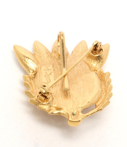 YVES SAINT LAURENT ブローチ パイナップルモチーフ レディース イヴ・サンローラン