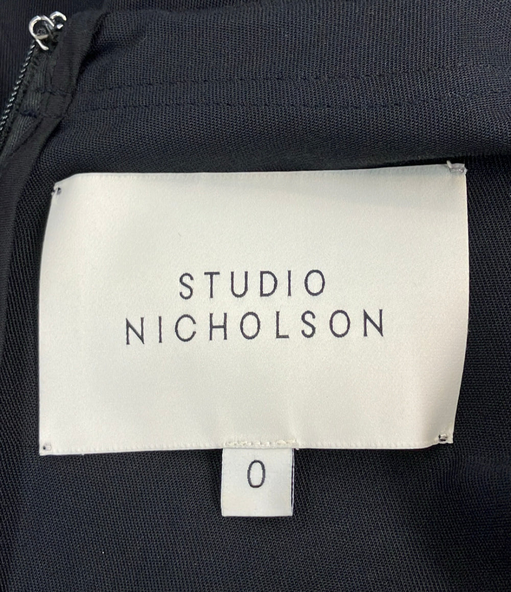 STUDIO NICHOLSON 半袖ワンピース KAPLAN DRESS レディース SIZE 0 (XS) スタジオニコルソン