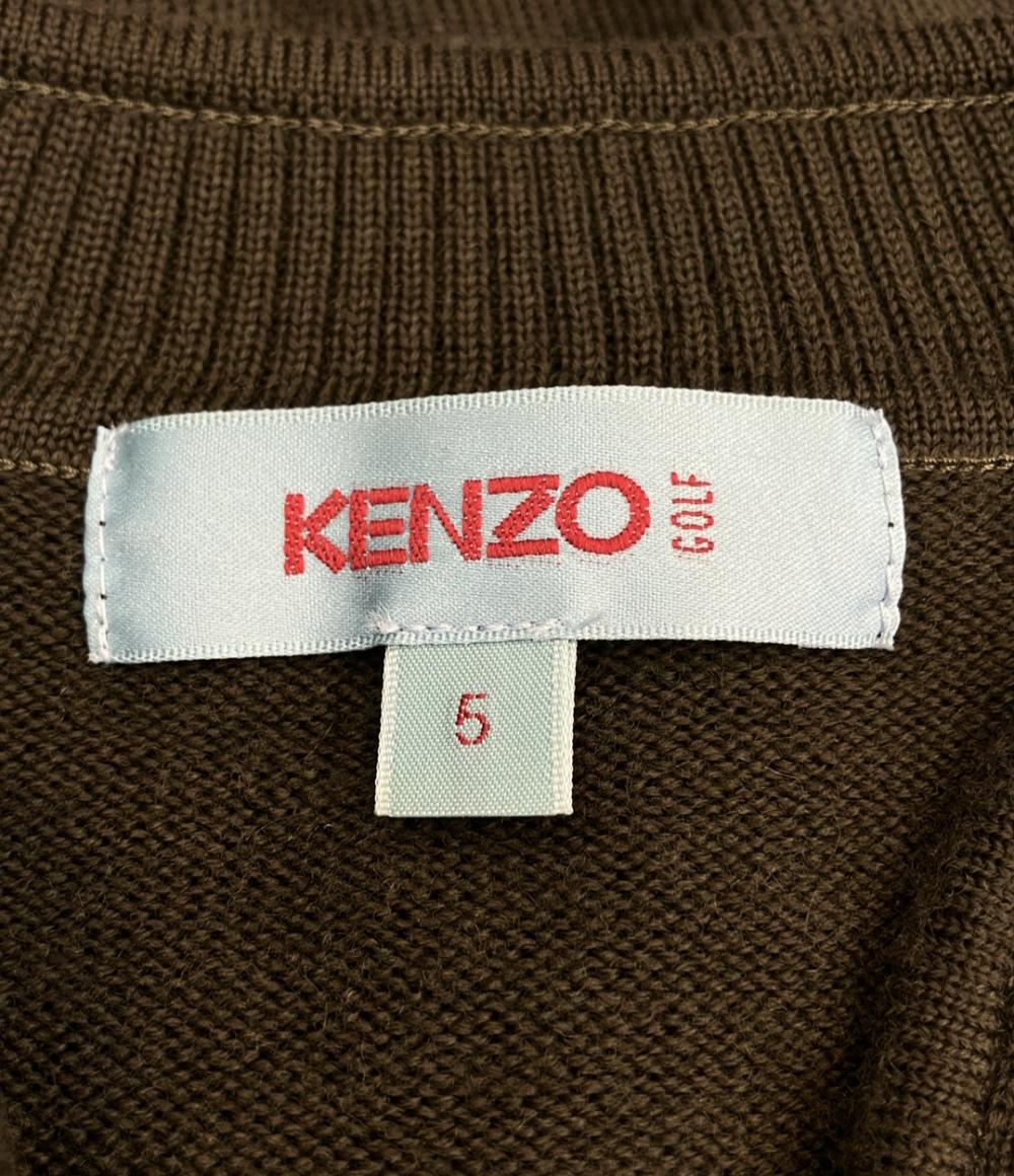 ケンゾーゴルフ ハーフジップニット メンズ SIZE 5 (XL) KENZO GOLF