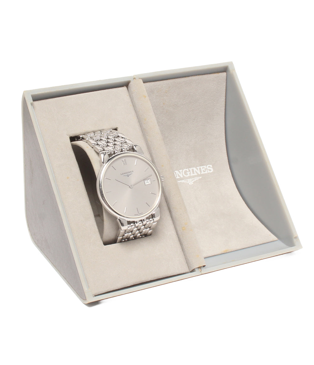 LONGINES 腕時計 グランドクラシック クオーツ シルバー L5.632.4