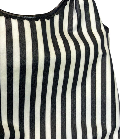 ANNA SUI トートバッグ 肩掛け ストライプ柄 バタフライ レディース アナスイ