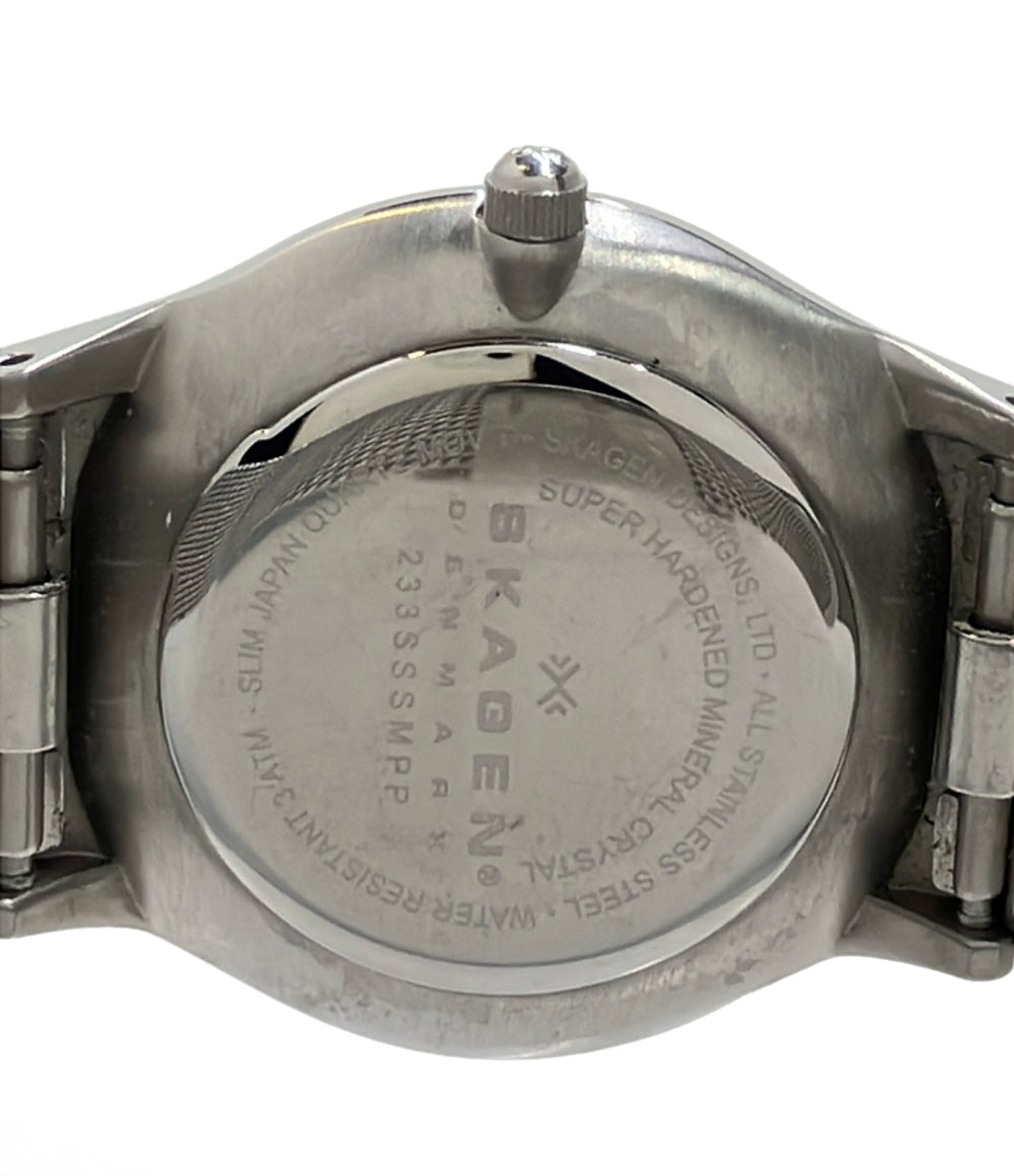 SKAGEN 腕時計 クオーツ ピンク レディース スカーゲン