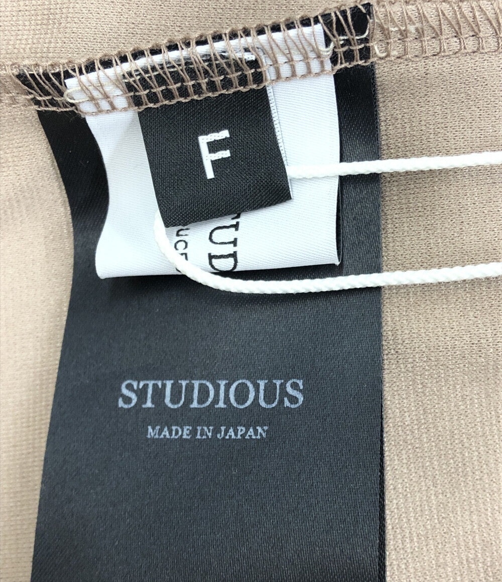 ステュディオス  ソフトポンチフレアワンピース      レディース SIZE F (M) STUDIOUS