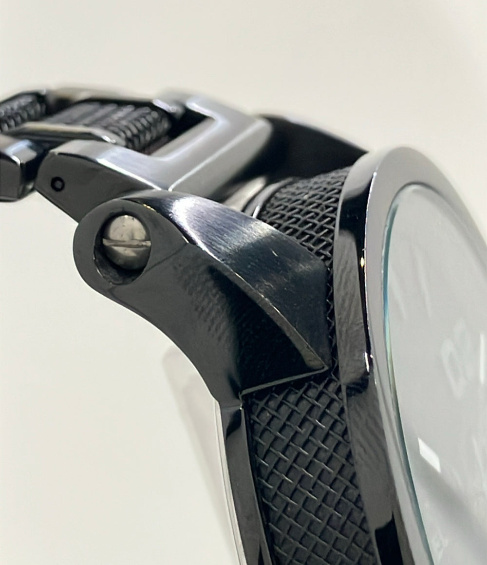 DIESEL 腕時計 クオーツ ブラック DZ-1371 メンズ ディーゼル