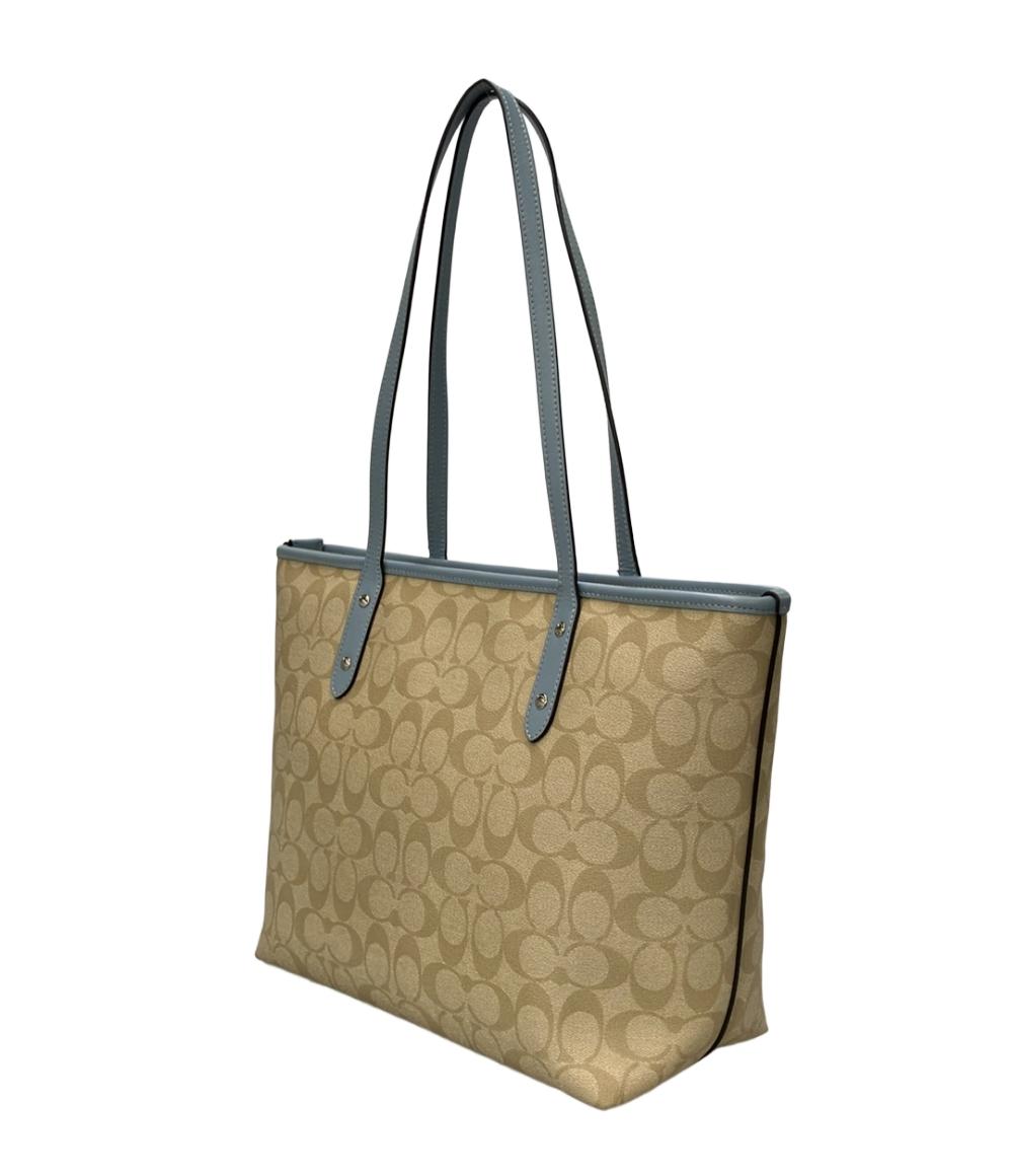 COACH トートバッグ ショルダーバッグ 肩掛け シグネチャー F58292