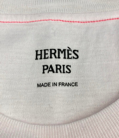 HERMES 半袖Tシャツ クールネック JUNGLE LOVE 2022年秋冬 レディース SIZE 34 (S) エルメス