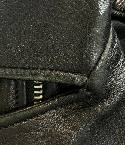 ACNE STUDIOS レザー ダブル ライダースジャケット NATE CLEAN 2AG156 メンズ SIZE 44 アクネ ストゥディオズ