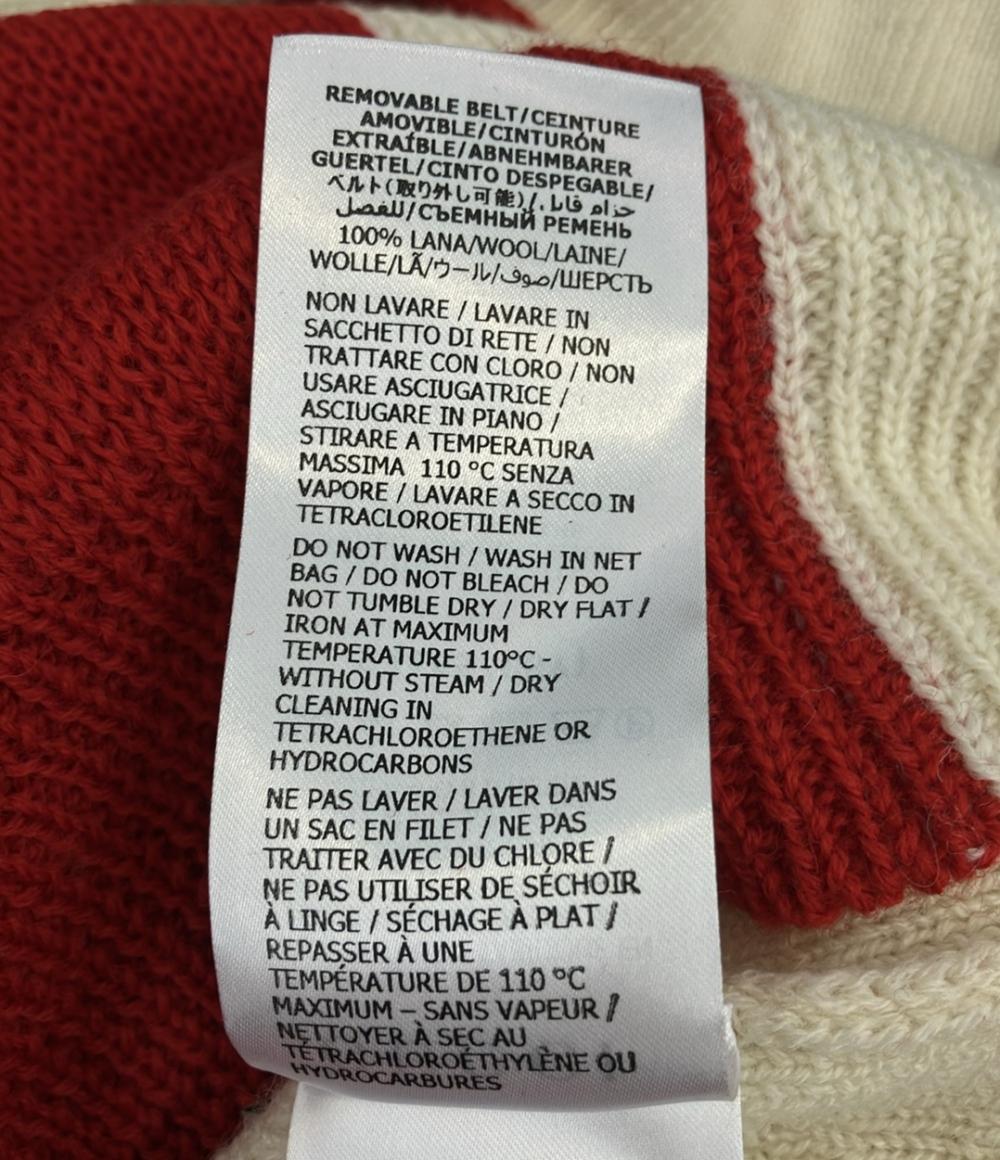 GUCCI ニット タグ付き Gucci Chunky Wool Belted Sweater 727145 XKCZA レディース SIZE S グッチ