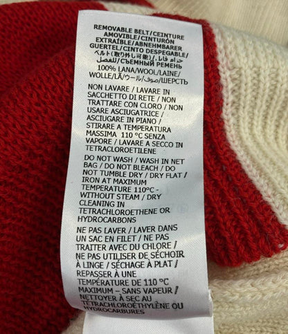 GUCCI ニット タグ付き Gucci Chunky Wool Belted Sweater 727145 XKCZA レディース SIZE S グッチ