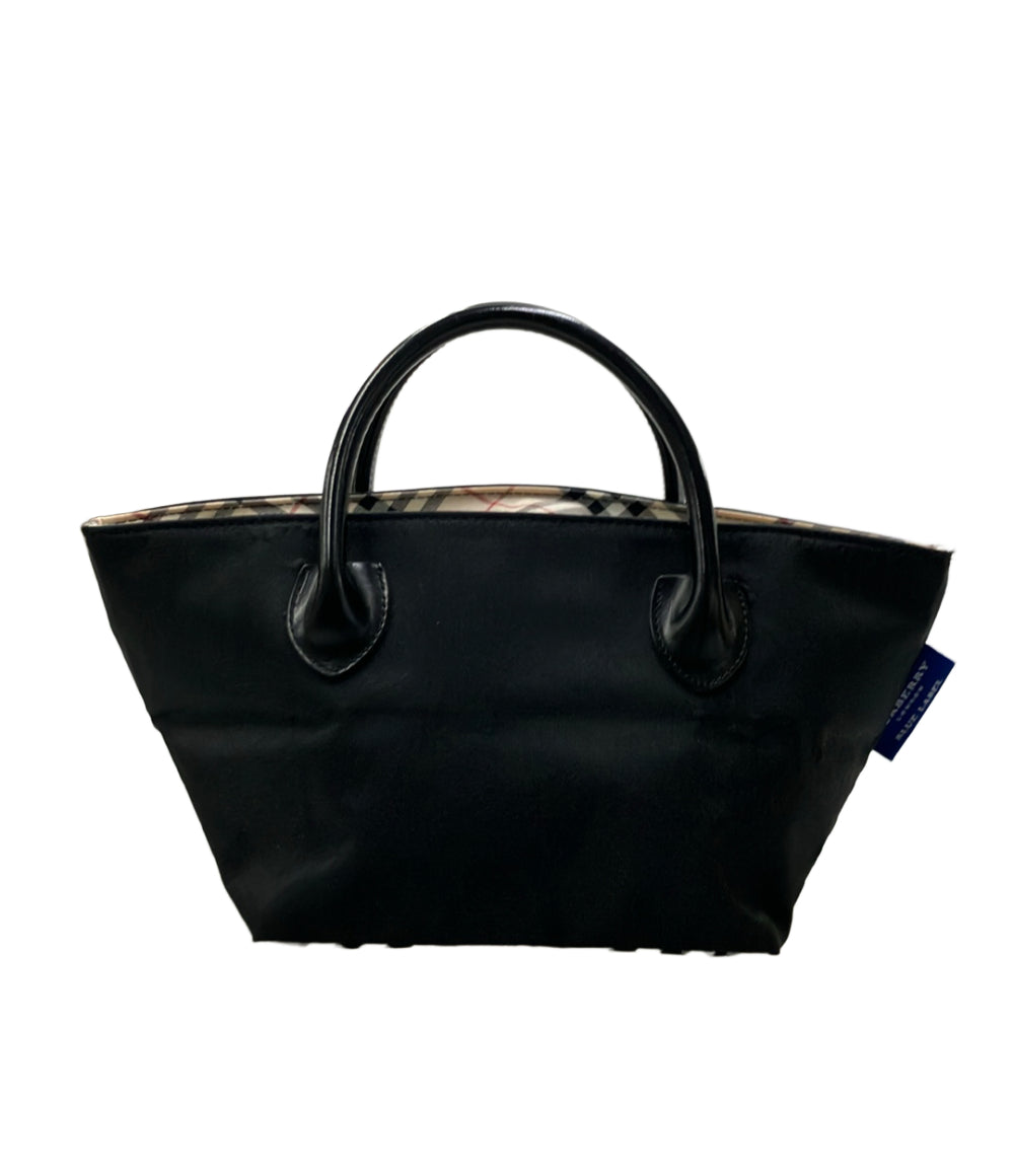 BURBERRY BLUE LABEL ハンドバッグ ナイロン 牛革 レディース バーバリーブルーレーベル