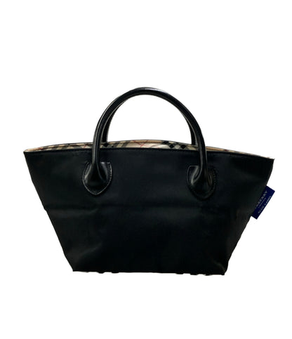 BURBERRY BLUE LABEL ハンドバッグ ナイロン 牛革 レディース バーバリーブルーレーベル