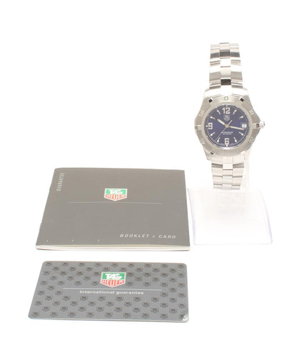 美品 TAG HEUER 腕時計 エクスクルーシブ クオーツ ブルー系 WN1112 メンズ タグホイヤー