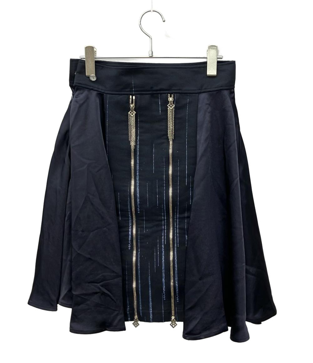 プラダ シルクフレアミディアムスカート レディース SIZE 42 (L) PRADA