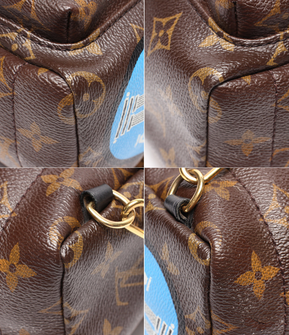 LOUIS VUITTON リュック パームスプリングス バックパック ミニ モノグラム ワールドツアー M42971 レディース ルイ・ヴィトン