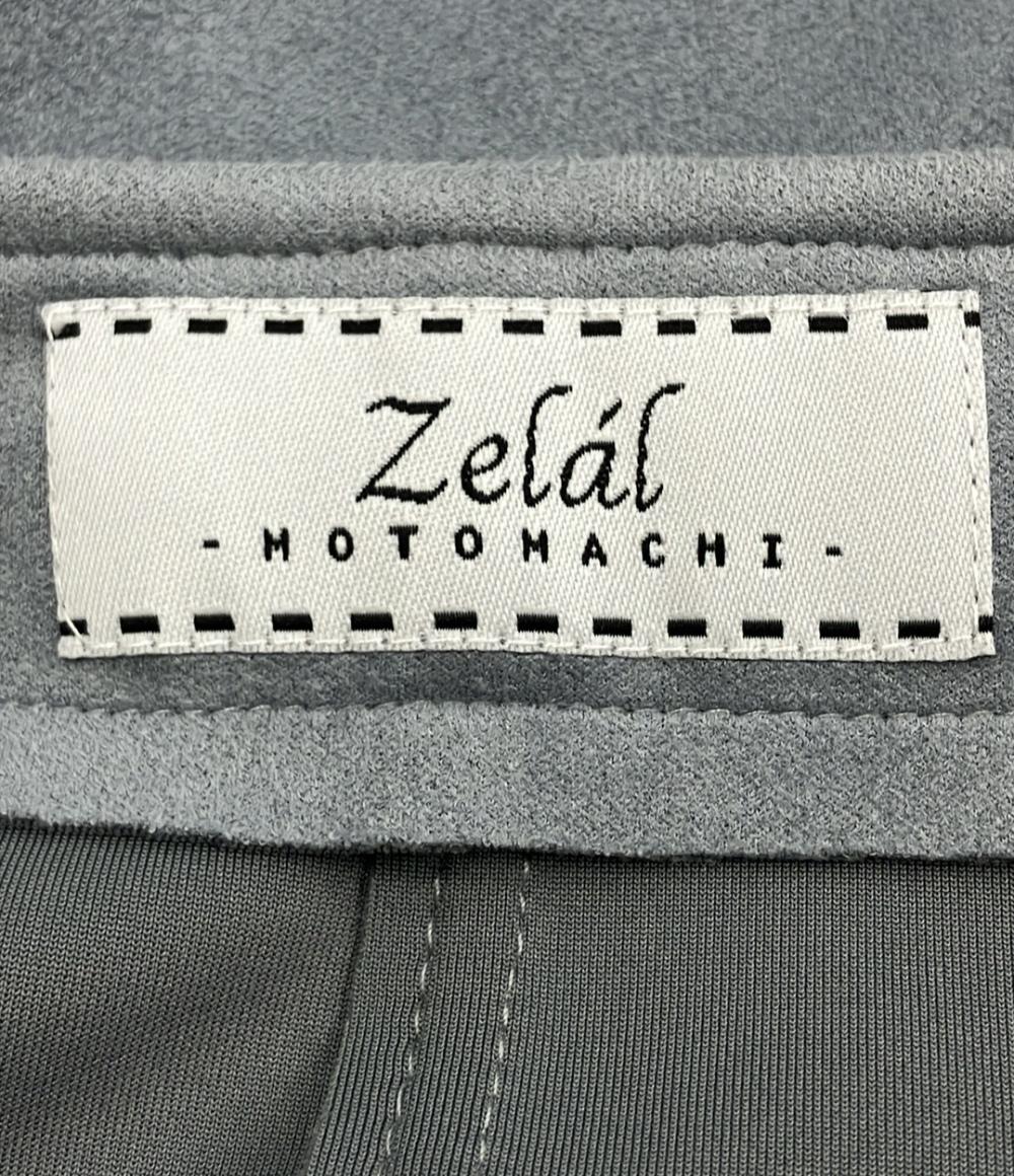 美品 ゼラール ノーカラーコート レディース SIZE 9AR (M) ZELAL