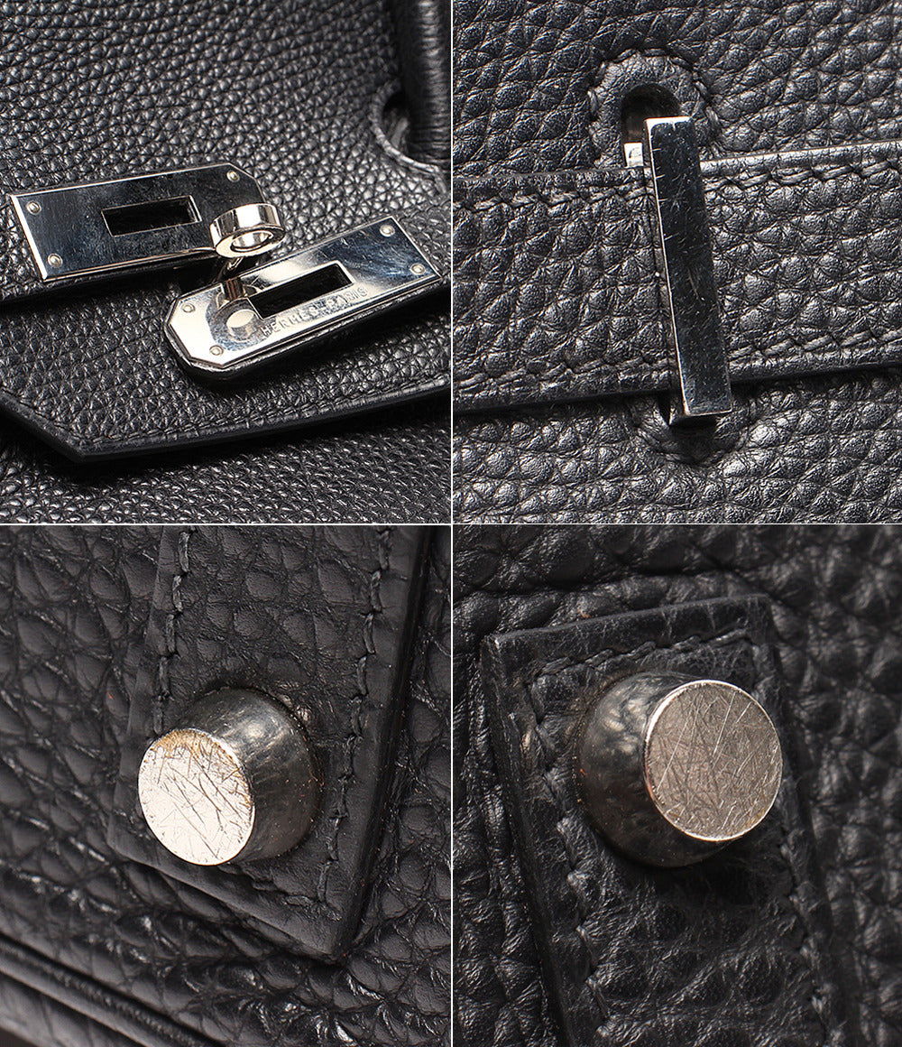 HERMES ハンドバッグ □F刻印 シルバー金具 バーキン35 レディース エルメス