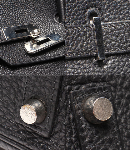 HERMES ハンドバッグ □F刻印 シルバー金具 バーキン35 レディース エルメス