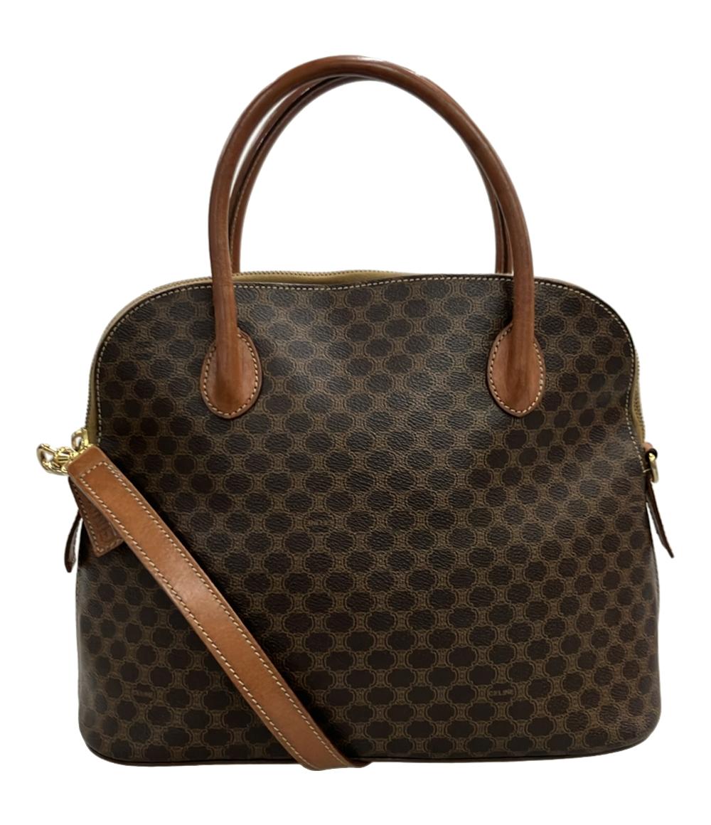 セリーヌ ハンドバッグ ショルダーバッグ 2WAY 斜め掛け マカダム柄 レディース CELINE