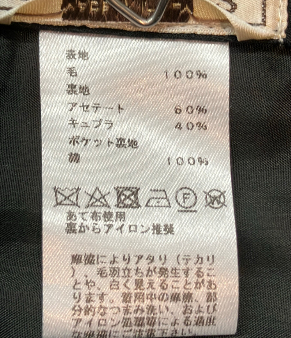 HERMES スラックスパンツ ウール 745205H302 レディース SIZE 40 (M