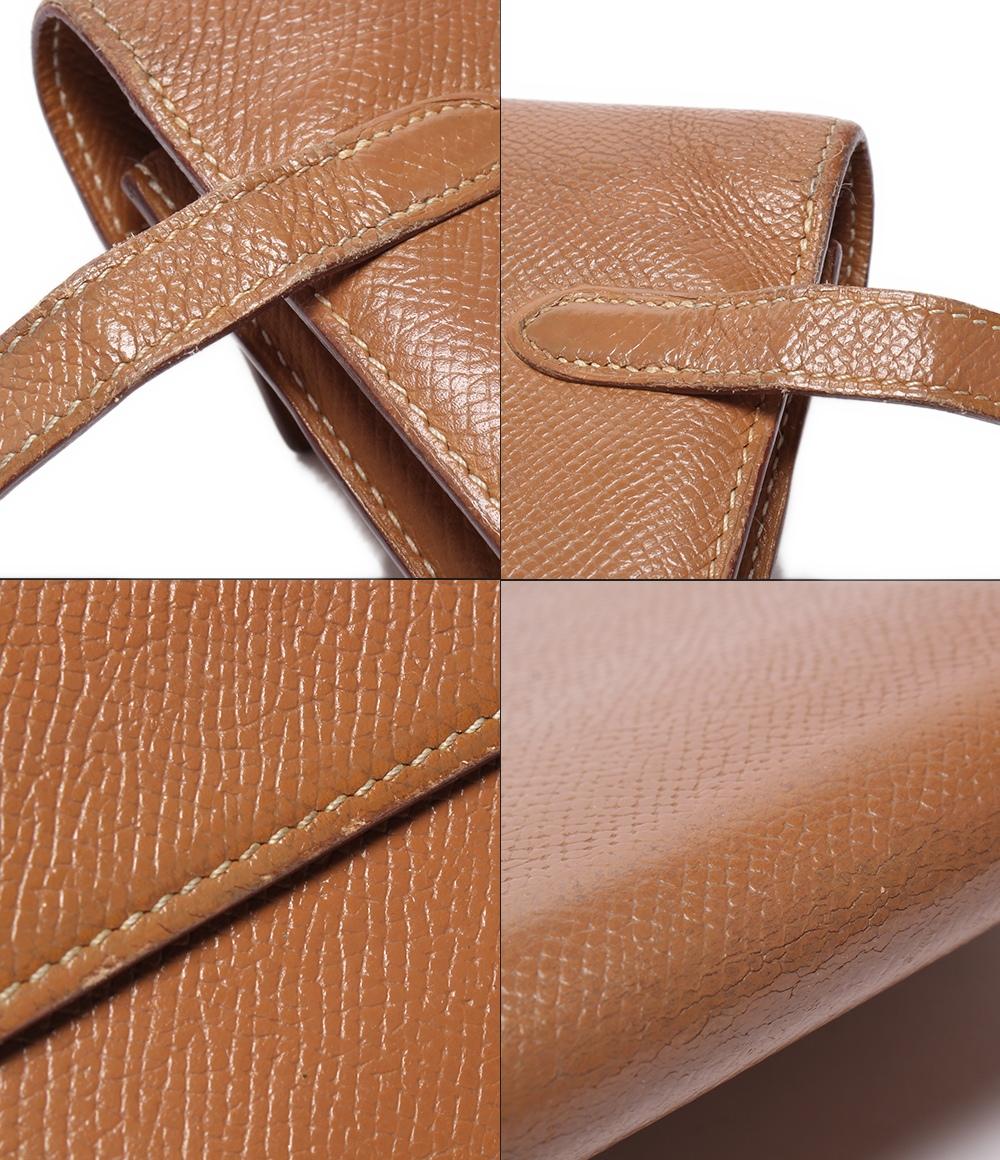 HERMES 長財布 X刻印 シルバー金具 ヴォーエプソン ケリー・ウォレット