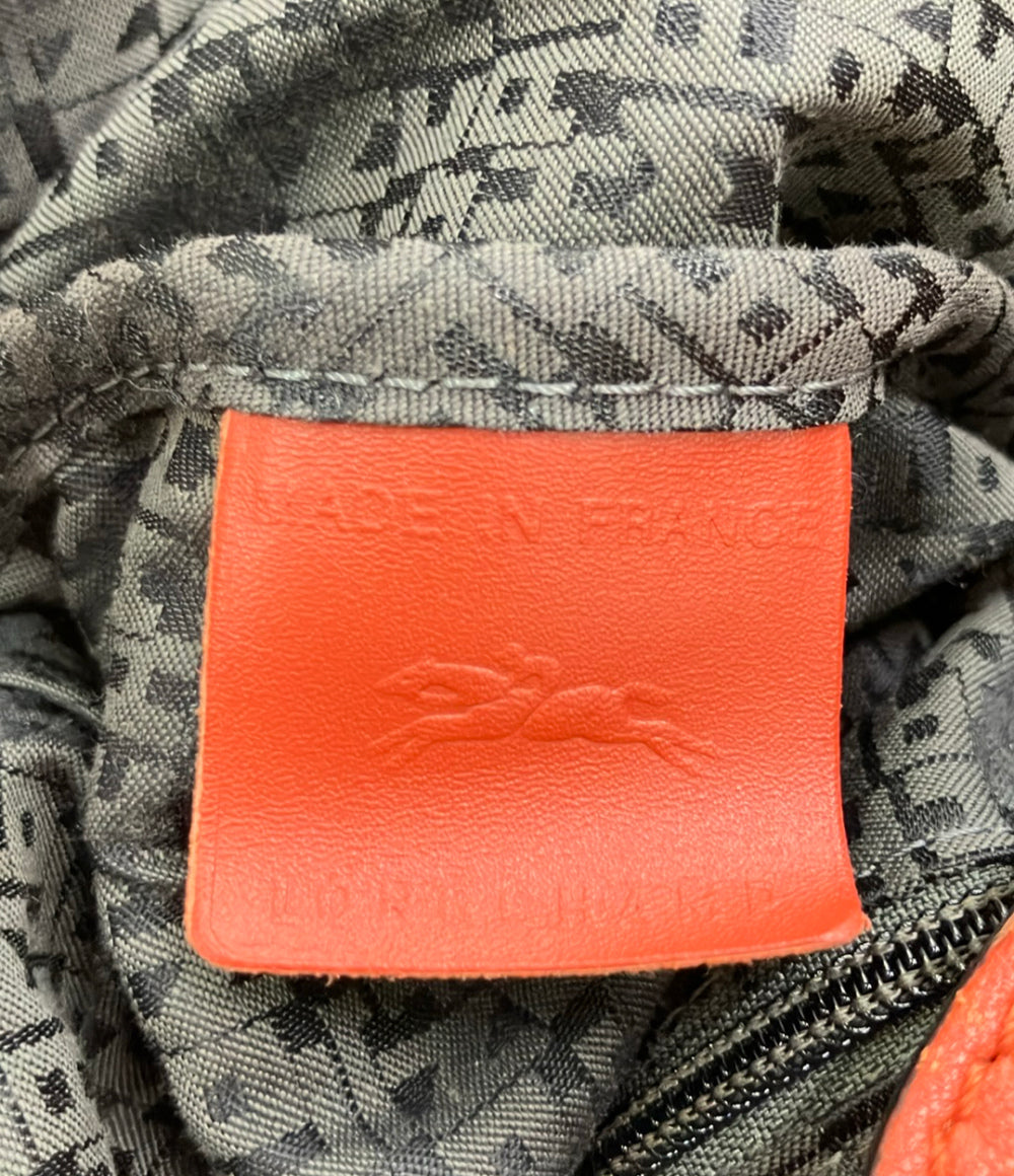 美品 Longchamp ハンドバッグ ショルダーバッグ 2WAY 斜め掛け ル プリアージュ レザー L1515757 レディース ロンシャン