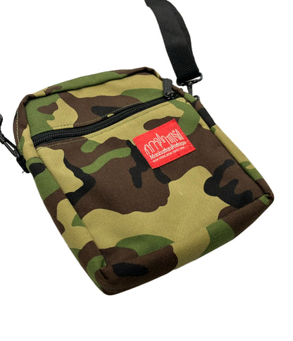 美品 Manhattan Portage ショルダーバッグ 斜め掛け 迷彩柄 カモフラ柄 メンズ レディース マンハッタンポーテージ