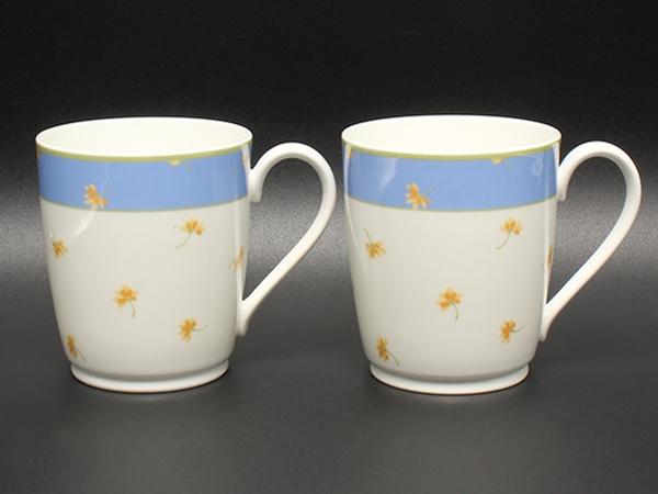 美品 TIFFANY&Co. マグカップ 2点セット ペア バレー Valley ティファニー