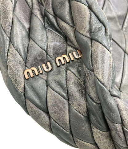 Miu Miu 2way ショルダーバッグ 肩掛け 斜めがけ レディース ミュウ ミュウ