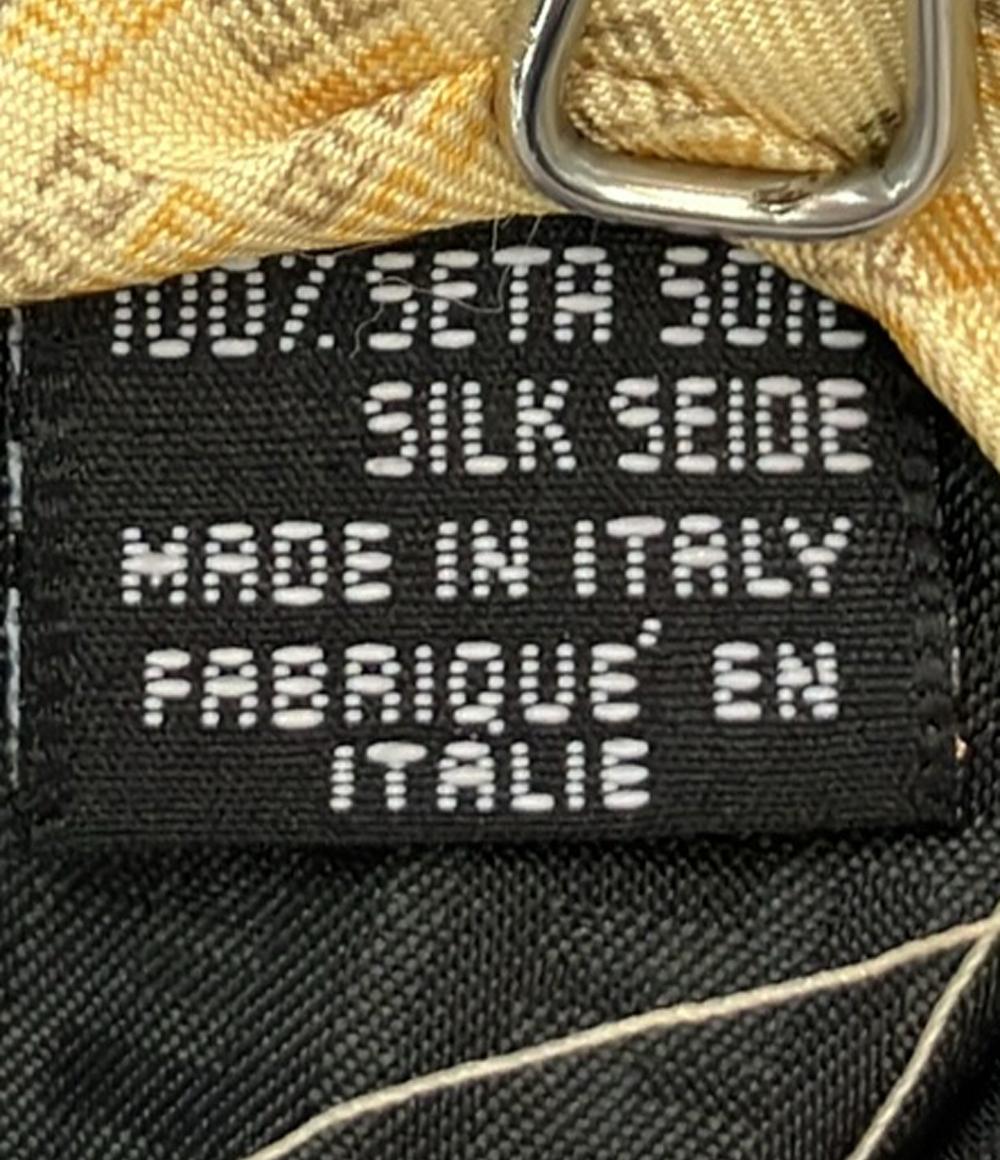 FENDI ネクタイ シルク 100% ズッキーノ柄 メンズ フェンディ