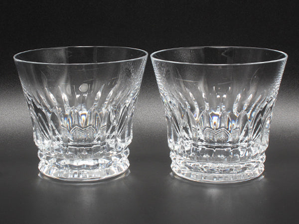 美品 Baccarat イヤータンブラー グラス 2点セット ペア 2021 ティアラ バカラ