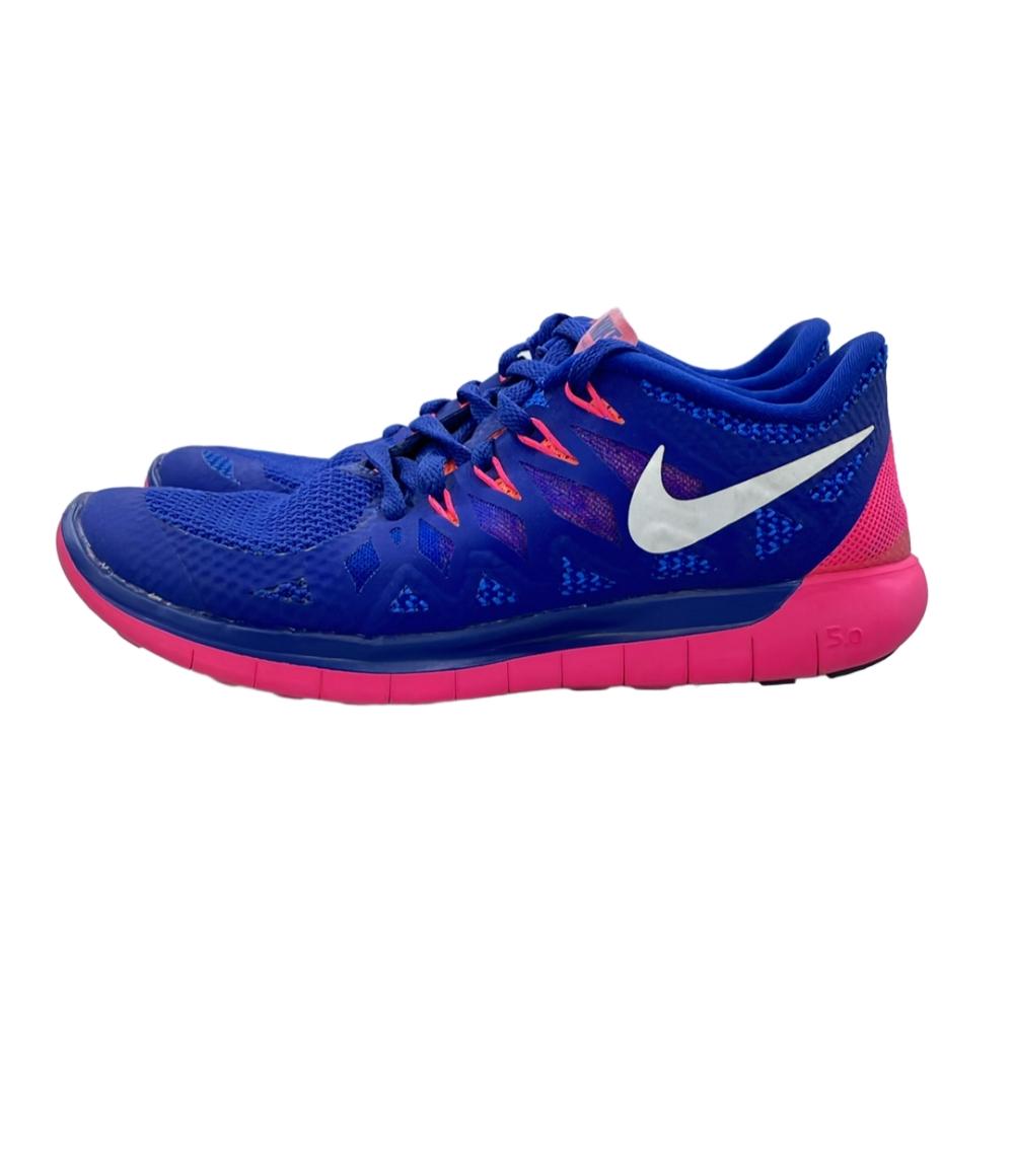 NIKE ローカットスニーカー FREE 5.0 642199-401 レディース SIZE 22.5 (S) ナイキ