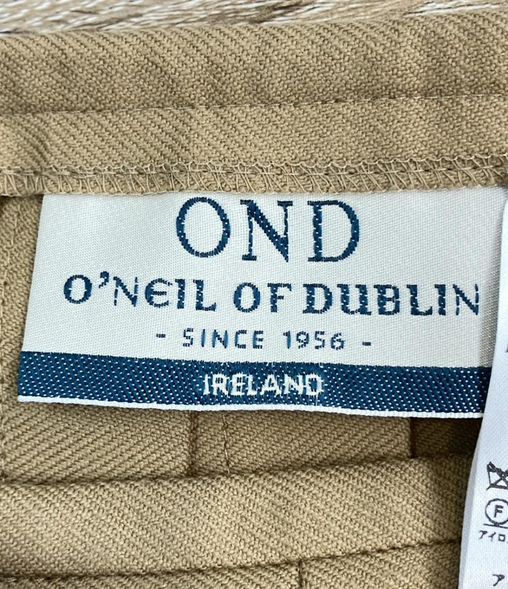 O’NEIL of DUBLIN ラップ プリーツスカート キャメル EUC-53050-B レディース SIZE US6 (S) オニールオブダブリン