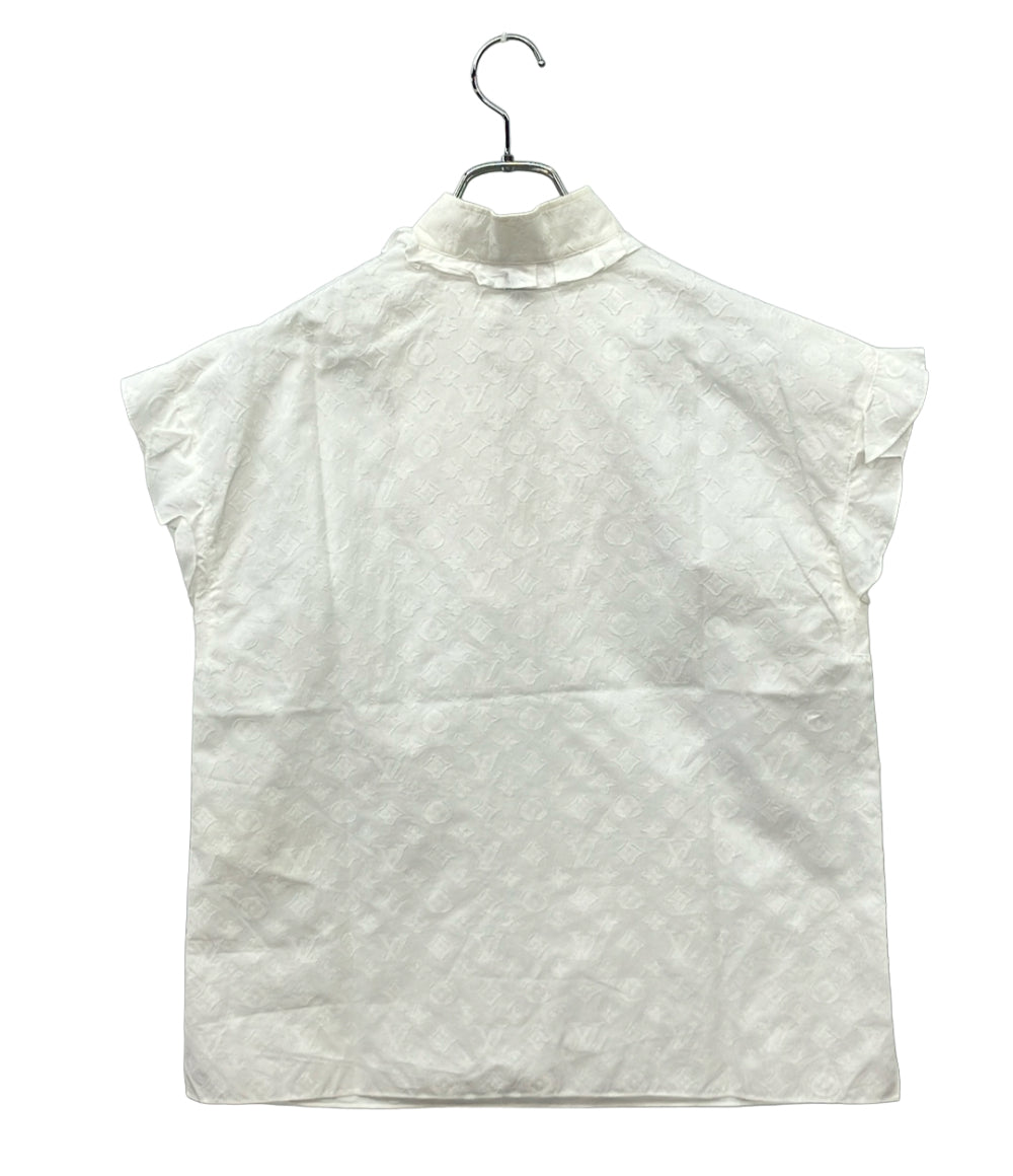 訳あり LOUIS VUITTON モノグラムプルオーバーブラウス レディース SIZE 36 (XS) ルイ・ヴィトン