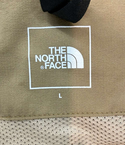訳あり THE NORTH FACE ロングコート レイン ナイロン ライト フード付き スナップボタン ブリーズライトニングコート NPW12360 レディース SIZE L