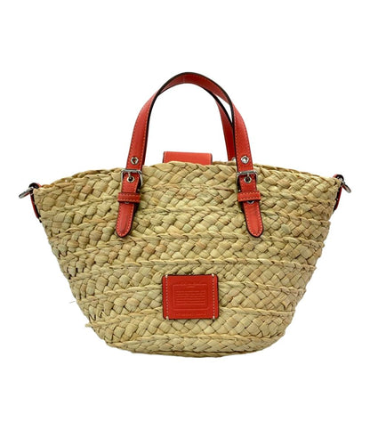 COACH 2WAY ハンドバッグ ショルダーバッグ 斜め掛け かごバッグ CJ519 レディース コーチ